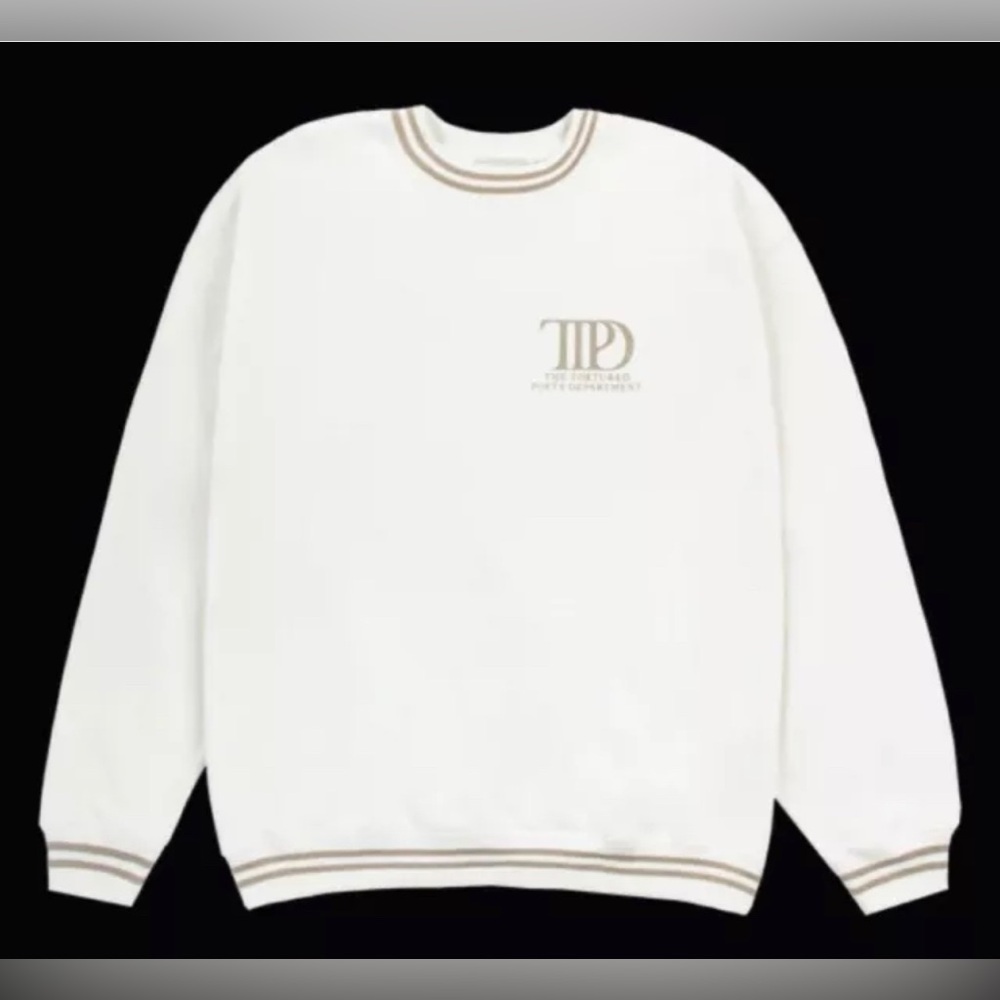 Taylor Swift The Tortured Poets Department Crewneck Sweater XS TTPD sweatshirt